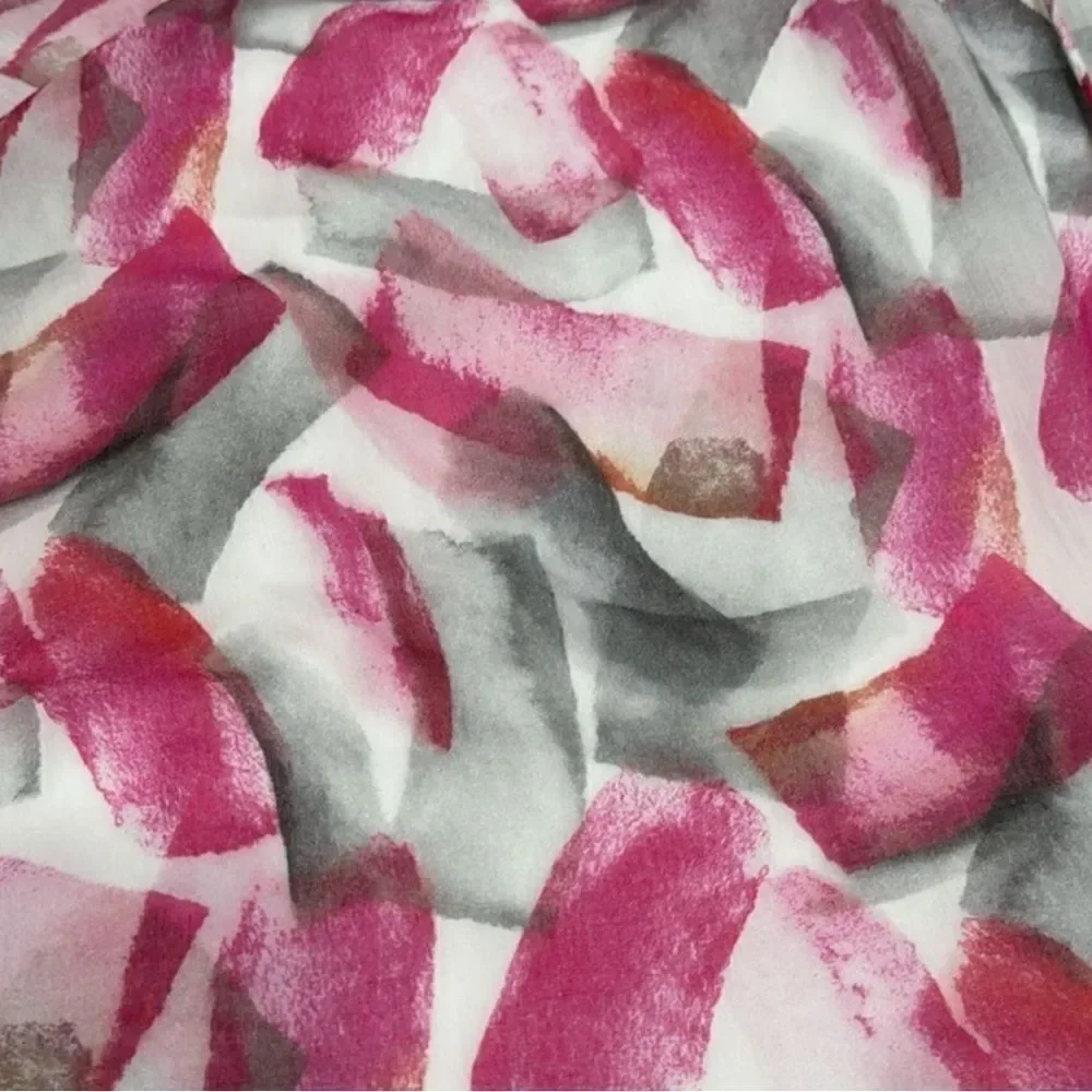 RABE MAGENTA PRINT SCARF